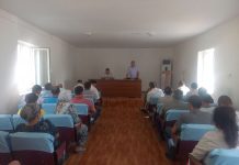 Qumqo’rg’on tuman SEO va JS bo’limida “Biz korrupsiyaga qarshi birgalikda kurashamiz” mavzusida seminar bo’lib o’tdi