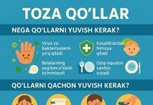 Toza qo‘llar dasturini amalga oshirish chora-tadbirlari to‘g‘risida