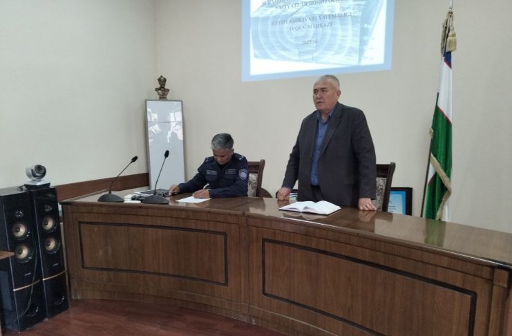 Zilzila bilan bog’liq favqulodda vaziyatlarda to’g’ri harakat qilish va uning oqibatlarini bartaraf etish bo’yicha o‘quv seminari bo‘lib o‘tdi