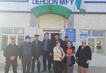 Uzun tuman Sanepid bo’limi xodimlari Yangicha maxallabay ishlash tizimi davom etmoqda.