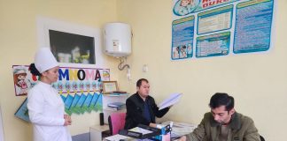 Sariosiyo tumani san epid bo’limi xodimlari tomonidan tumandagi 29-MTT va 24-MTTda sanitariya qoida va me’yorlari talablari ijrosi yuzasidan reja asosida o’rganish ishlari olib borildi.